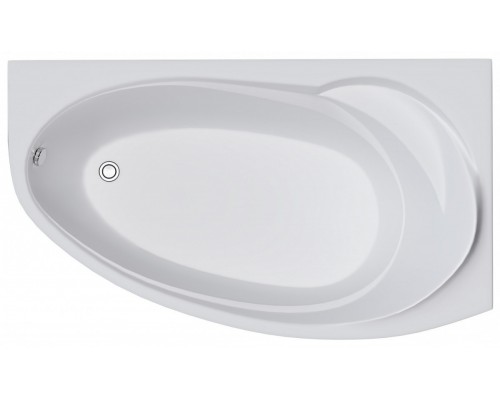 Ванна акриловая 1Марка "JULIANNA" 160*95 R угловая без каркаса и панели