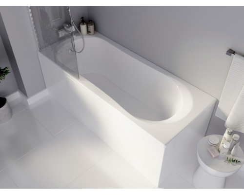 Ванна акриловая 1Марка "LIBRA" 170х70 прямоугольная без каркаса и панели