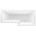 Ванна акриловая 1Марка "LINEA" 165*85 R прямоугольная без каркаса и панели