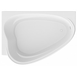 Ванна акриловая 1Марка "LOVE" 185х135 L угловая без каркаса и панели