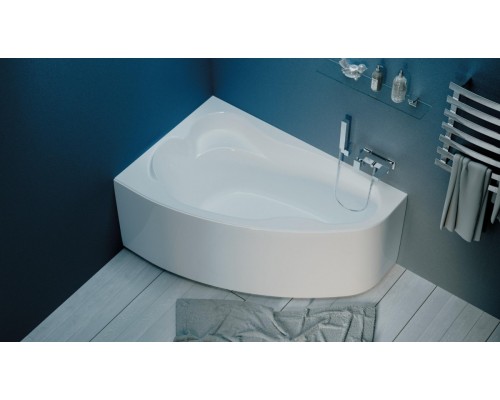 Ванна акриловая 1Марка "Lil" 140*90 L угловая без каркаса и панели