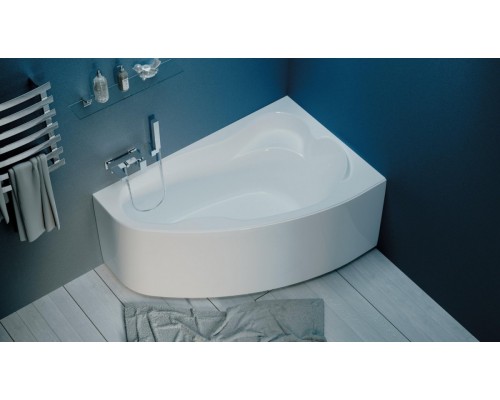 Ванна акриловая 1Марка "Lil" 140*90 R угловая без каркаса и панели