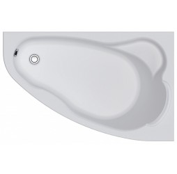 Ванна акриловая 1Марка "Lil" 140*90 R угловая без каркаса и панели