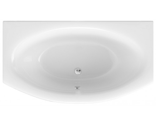 Ванна акриловая 1Марка "NEGA" 170*95 прямоугольная без каркаса и панели