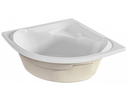 Ванна акриловая 1Марка "PALERMO"  150*150 угловая без каркаса и панели