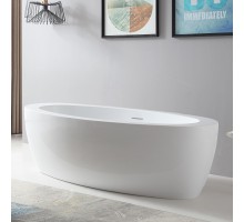 ABBER акриловая ванна слив-перелив стальной каркас 185x91x58 I AB9206