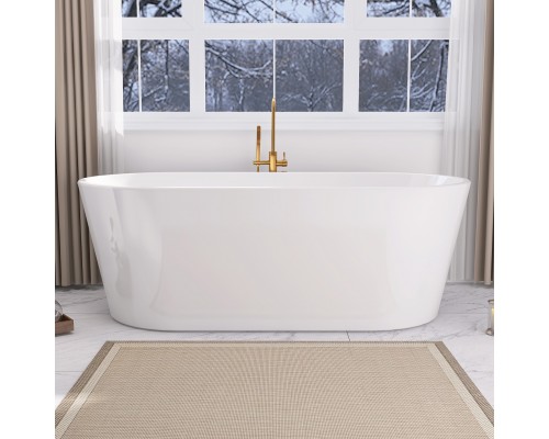 ABBER акриловая ванна слив-перелив стальной каркас 170x80x60 I AB9209