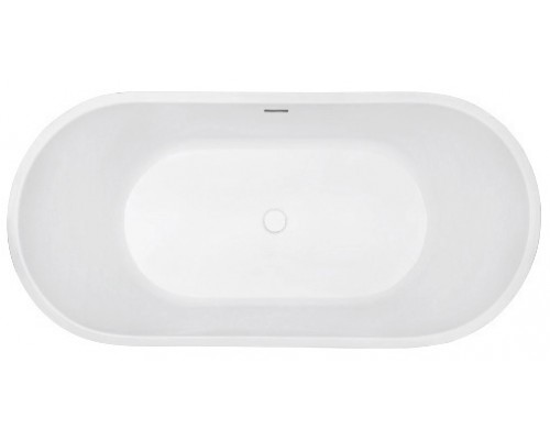 ABBER акриловая ванна слив-перелив цвет черный матовый 170x80x60 I AB9209MB