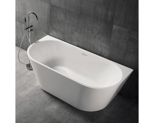 ABBER акриловая ванна слив-перелив цвет: белый матовый 170x80x60 I AB9216-1.7MW