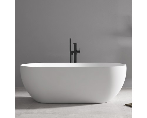 ABBER акриловая ванна слив-перелив цвет белый матовый 172x79x58 I AB9241MW