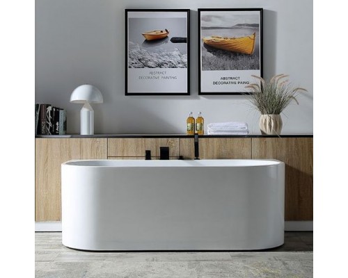 ABBER акриловая ванна слив-перелив стальной каркас 170x78x60 I AB9310