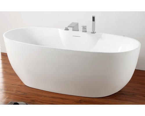 ABBER акриловая ванна слив-перелив стальной каркас 170x80x58 I AB9323