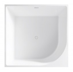 ABBER акриловая ванна слив-перелив стальной каркас 140x140x60 I AB9337