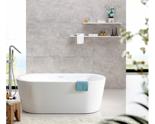 ABBER акриловая ванна слив-перелив стальной каркас 170x80x60 I AB9345-1.7