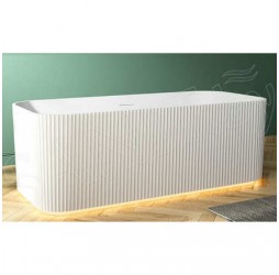 ABBER акриловая ванна слив-перелив стальной каркас 170x75x58 I AB9363-1.7