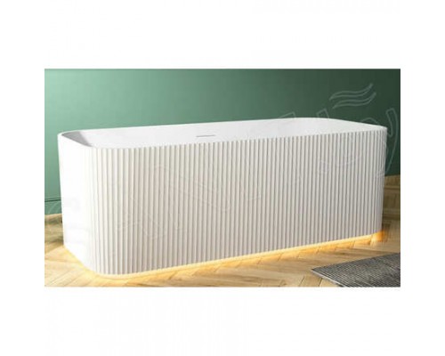 ABBER акриловая ванна слив-перелив стальной каркас 170x75x58 I AB9363-1.7