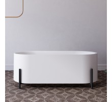 ABBER акриловая ванна слив-перелив стальной каркас 170x75x60 I AB9443