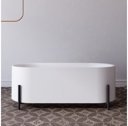 ABBER акриловая ванна слив-перелив стальной каркас 170x75x60 I AB9443