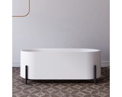 ABBER акриловая ванна слив-перелив стальной каркас 170x75x60 I AB9443