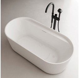 ABBER акриловая ванна слив-перелив стальной каркас 170x80x58 I AB9444MW