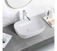 Умывальник накладной ABBER Rechteck AC2200 белая