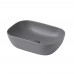 Умывальник накладной ABBER Rechteck AC2200MG серая матовая