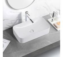 Умывальник накладной ABBER Rechteck AC2204 белая