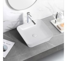 Умывальник накладной ABBER Rechteck AC2205 белая