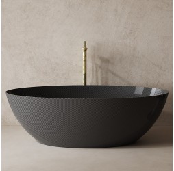 ABBER KARBON отдельностоящая ванна из карбона 180x85x52 I AK9002-1.8