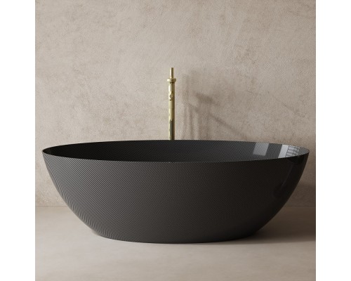 ABBER KARBON отдельностоящая ванна из карбона 180x85x52 I AK9002-1.8