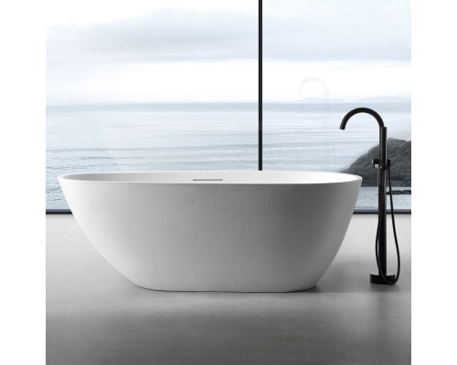 ABBER ванна из искусственного камня цвет белый матовый 170x75x60 I AM9911