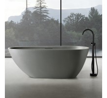 ABBER ванна из искусственного камня цвет светло-серый матовый 170x75x60 I AM9911MLG