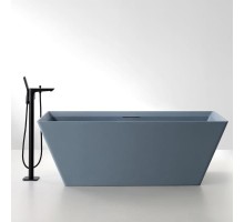 ABBER ванна из искусственного камня цвет серый матовый 170x75x60 I AM9912G