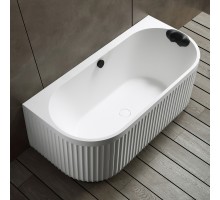 ABBER ванна из искусственного камня цвет белый матовый 170x80x63 I AM9916