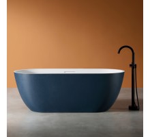 ABBER ванна из искусственного камня цвет синий матовый 170x75x60 I AM9941DB