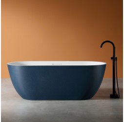 ABBER ванна из искусственного камня цвет синий матовый 170x75x60 I AM9941DB