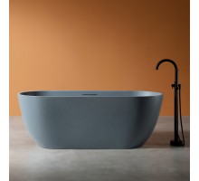 ABBER ванна из искусственного камня цвет серый матовый 170x75x60 I AM9941G