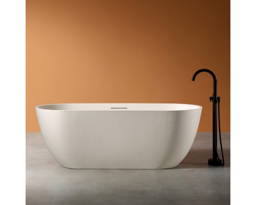 ABBER ванна из искусственного камня цвет светло-бежевый матовый 170x75x60 I AM9941MBE