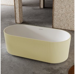 ABBER ванна из искусственного камня цвет: песочный матовый 170x75x55 I AS9601MS