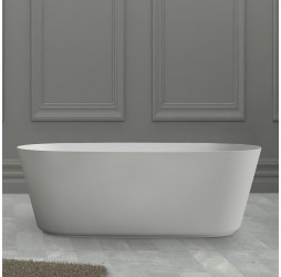 ABBER ванна из искусственного камня цвет: белый матовый 160x80x55 I AS9606