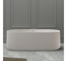 ABBER ванна из искусственного камня цвет: белый матовый 170x75x55 I AS9607