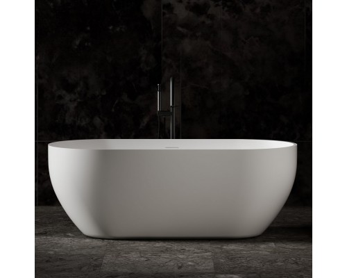 ABBER ванна из искусственного камня цвет: белый матовый 160x75x55 I AS9613-1.6