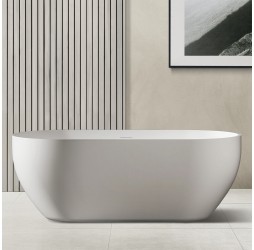 ABBER ванна из искусственного камня цвет: белый матовый 170x75x55 I AS9613-1.7