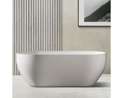 ABBER ванна из искусственного камня цвет: белый матовый 170x75x55 I AS9613-1.7