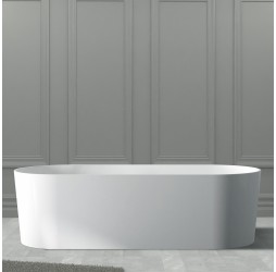 ABBER ванна из искусственного камня цвет: белый матовый 180x75x52 I AS9614