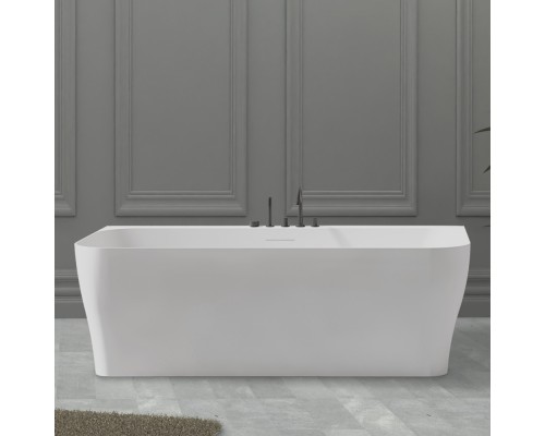 ABBER ванна из искусственного камня цвет: белый матовый 170x80x55 I AS9616