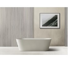 ABBER ванна из искусственного камня цвет: белый матовый 165x70x52 I AS9622