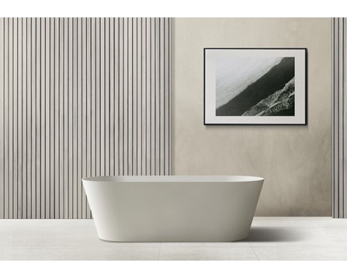 ABBER ванна из искусственного камня цвет: белый матовый 165x70x52 I AS9622