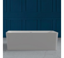 ABBER ванна из искусственного камня цвет: белый матовый 170x80x56 I AS9623