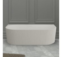 ABBER ванна из искусственного камня цвет: белый матовый 170x75x55 I AS9630